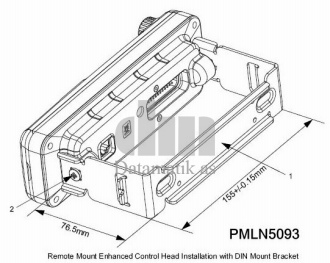 Enhanced Control Head DIN Trunnion